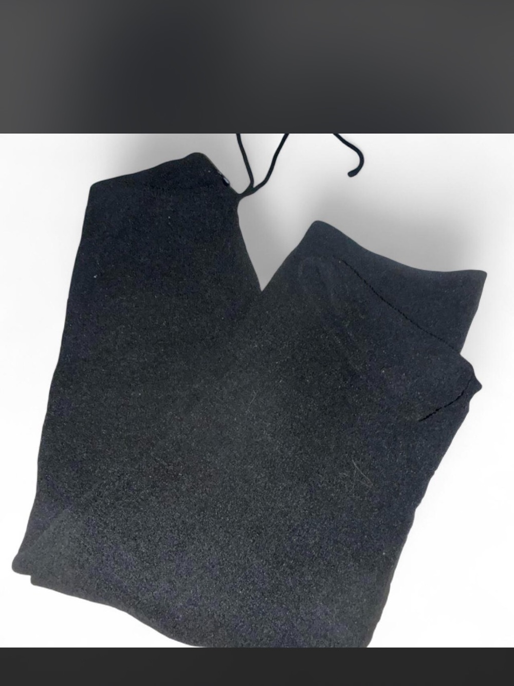 Forever 21 Black Cozy Fleece Joggers
